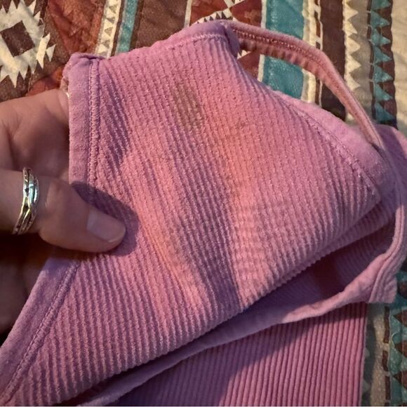 FP Movement Crop Ribbed tank top size medium - Picture 3 of 5